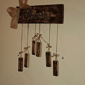 Unique wooden plaque